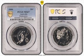 2006 50C Badminton MS67