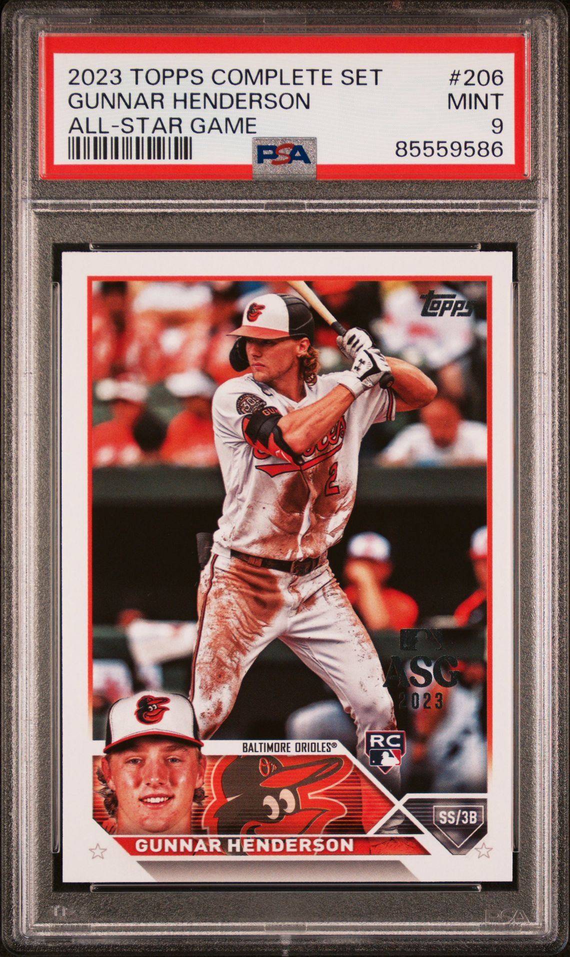 2023 Topps TOPPS COMPLETE SET ALL-STAR GAME #206 Gunnar Henderson front