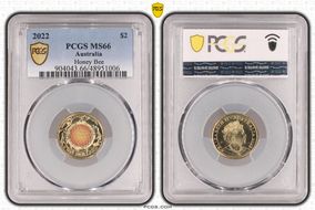 2022 $2 Honey Bee Colorized MS66