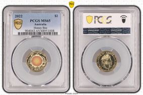 2022 $2 Honey Bee Colorized MS65