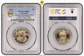 2023 $1 The Big Tasmanian Devil Aussie Big Things MS67
