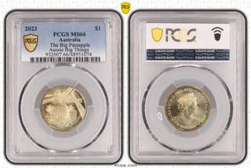 2023 $1 The Big Pineapple Aussie Big Things MS66