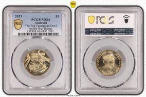 2023 $1 The Big Tasmanian Devil Aussie Big Things MS66