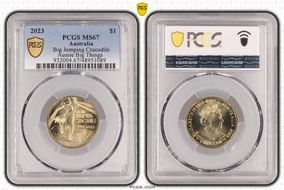 2023 $1 Big Jumping Crocodile Aussie Big Things MS67