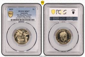 2023 $1 The Big Blue Heeler Aussie Big Things MS67