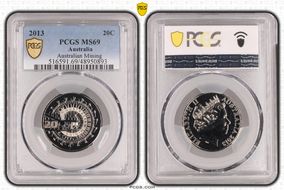 2013 20C Australian Mining MS69