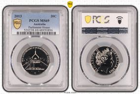 2013 20C Parliament House MS69