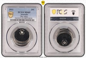 2011 20C The Ashes MS69