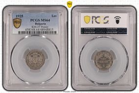 1925 Lev KM-37 Poissy MS64