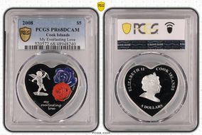 2008 $5 My Everlasting Love PR68DCAM