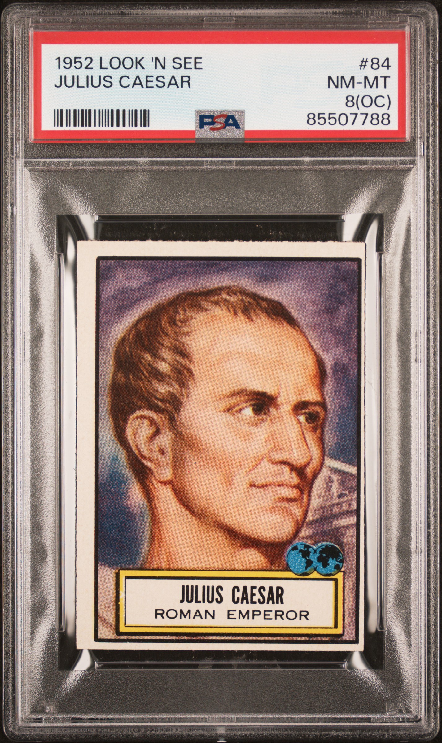 1952 LOOK 'N SEE #84 JULIUS CAESAR