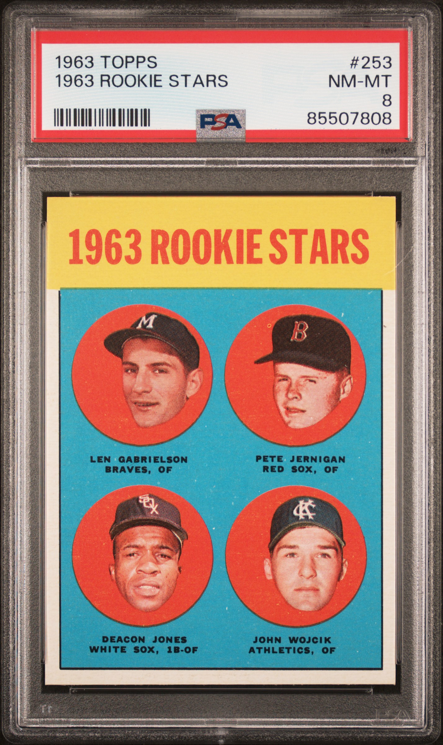 1963 TOPPS #253 1963 ROOKIE STARS
