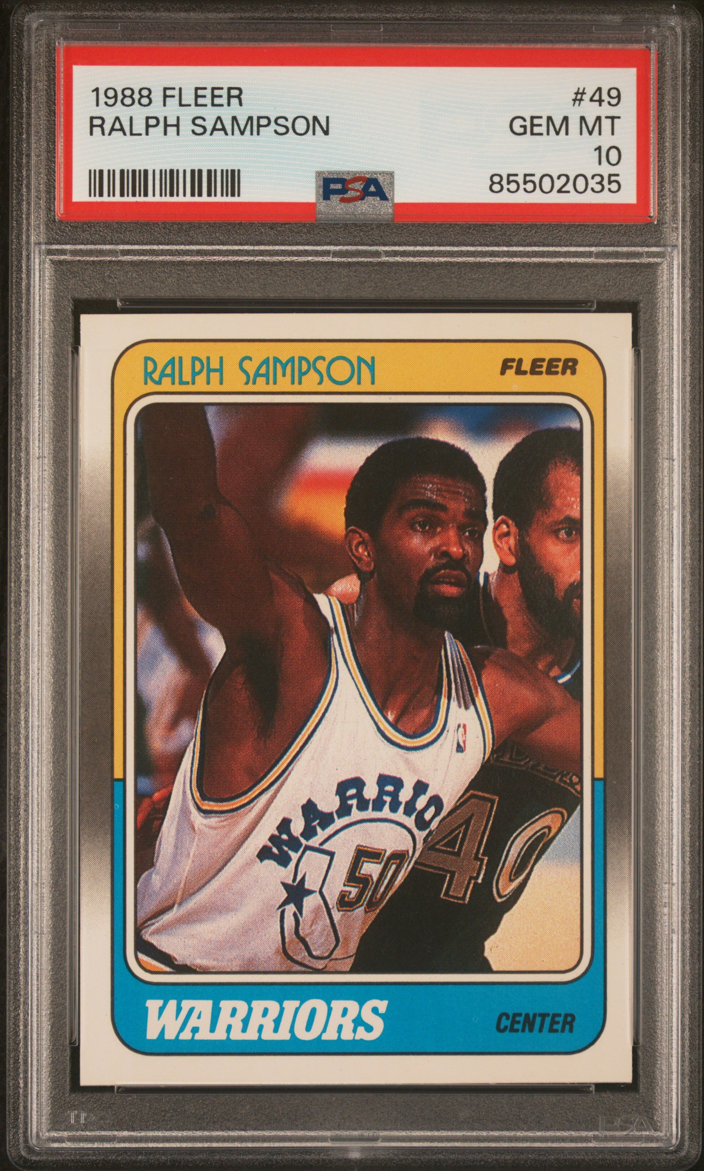 1988 FLEER #49 RALPH SAMPSON