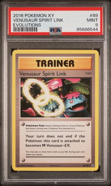 1997 TOMY Pokemon Scratch Unscratched #3 Venusaur Prism - BGS MINT