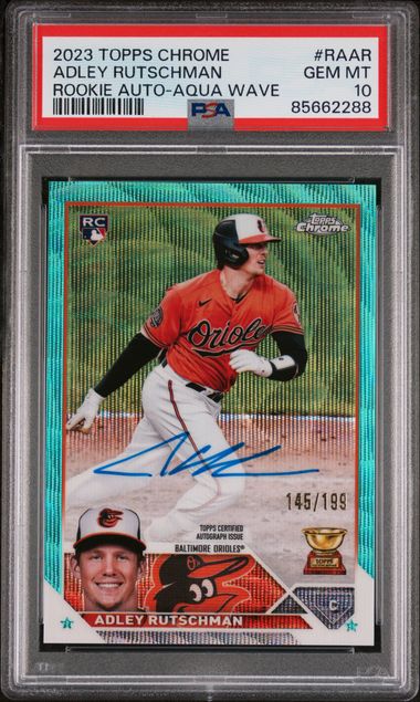 2023 Topps Chrome Rookie Autographs Red Wave Refractor #RA-MY 