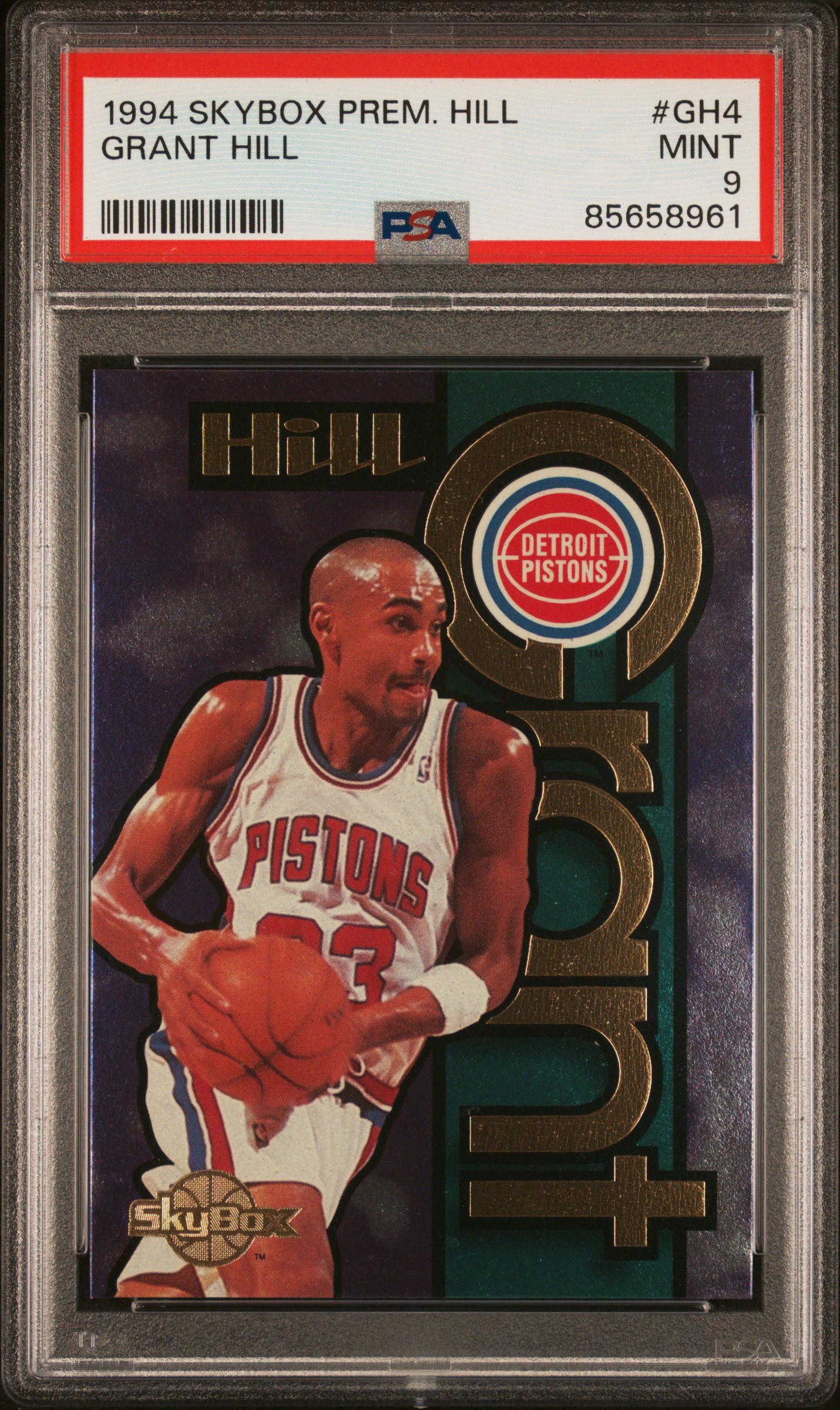 1994 SKYBOX PREMIUM GRANT HILL #GH4 GRANT HILL