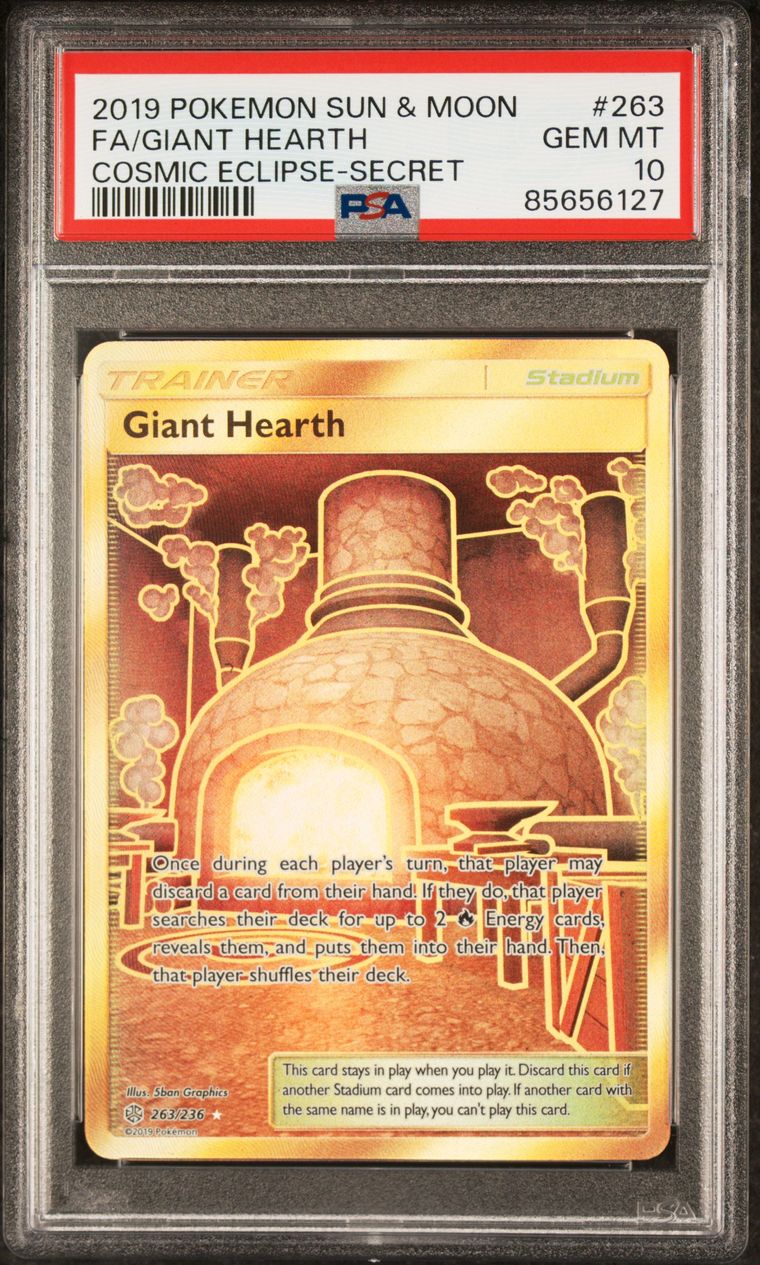 gold stadium pokemon card Turffield - 234/203 Full Art Secret Rare Trainer use the smaller number Lively Stadium - SV08: Surging