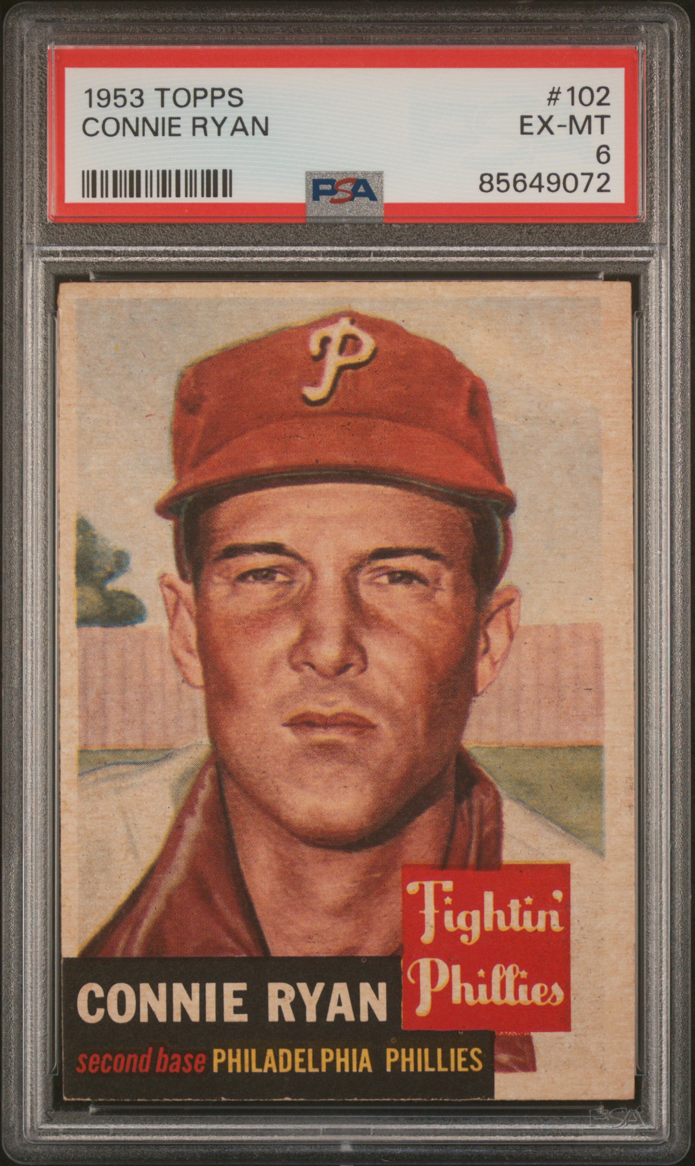 1953 TOPPS #102 CONNIE RYAN