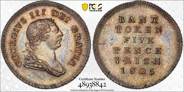 1805 Tk 5D S-6619 MS63