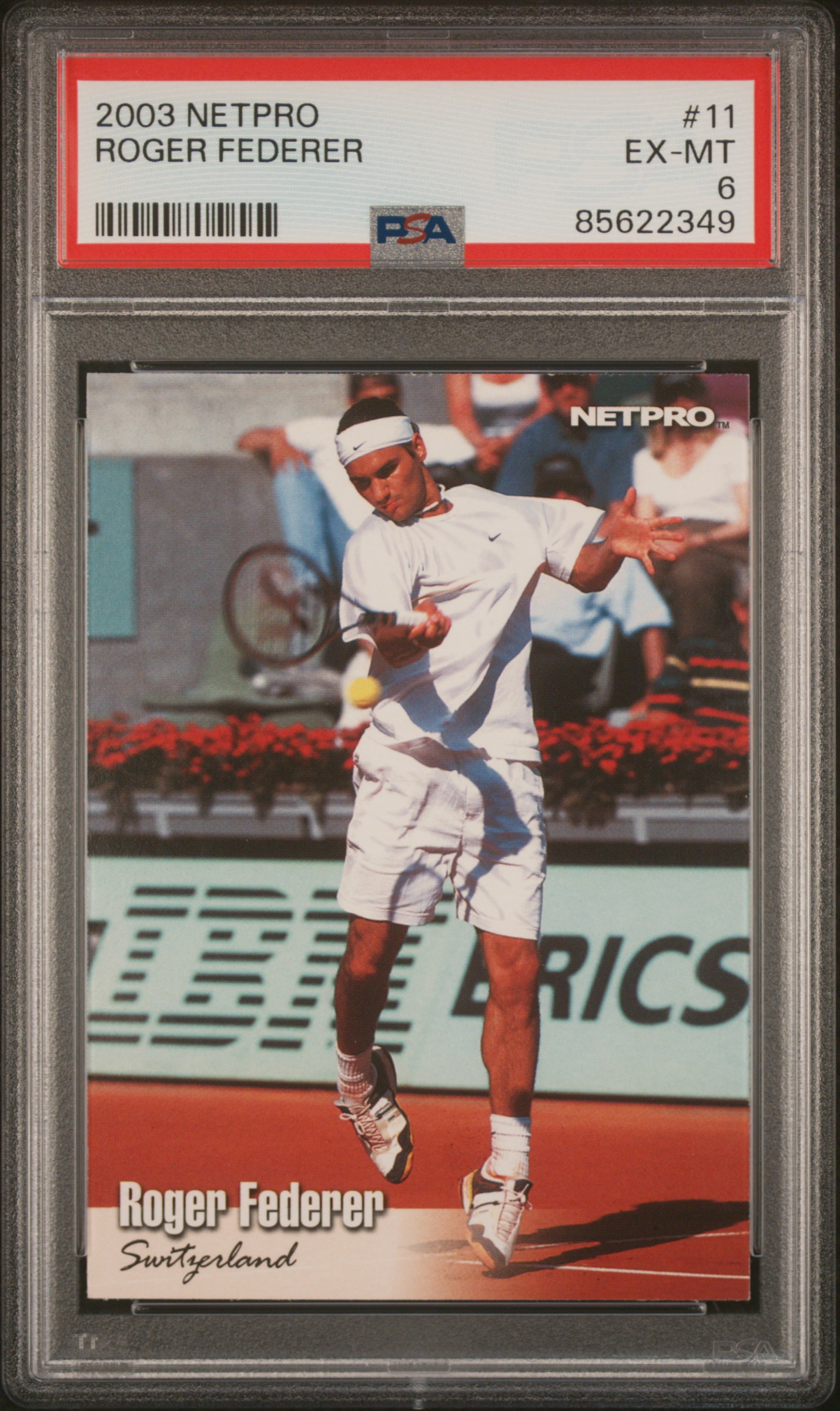 2003 NETPRO #11 ROGER FEDERER