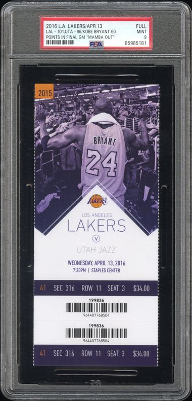 PSA 9 cert 85985181