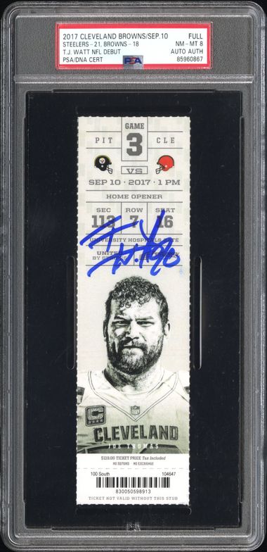 T.J. WATT NFL DEBUT