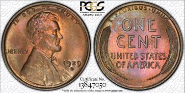 1929-D 1C MS65RB
