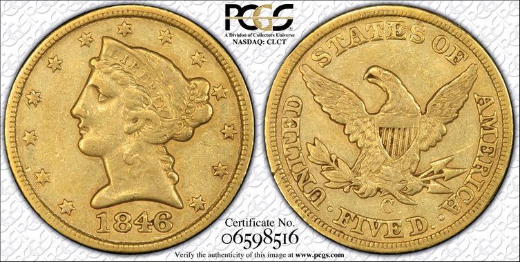 Cert 06598516 - Coin Image