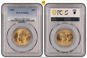 1932 $10 MS63