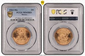1963-Mo 20C MS65RD