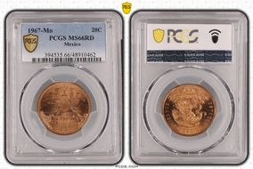 1967-Mo 20C MS66RD