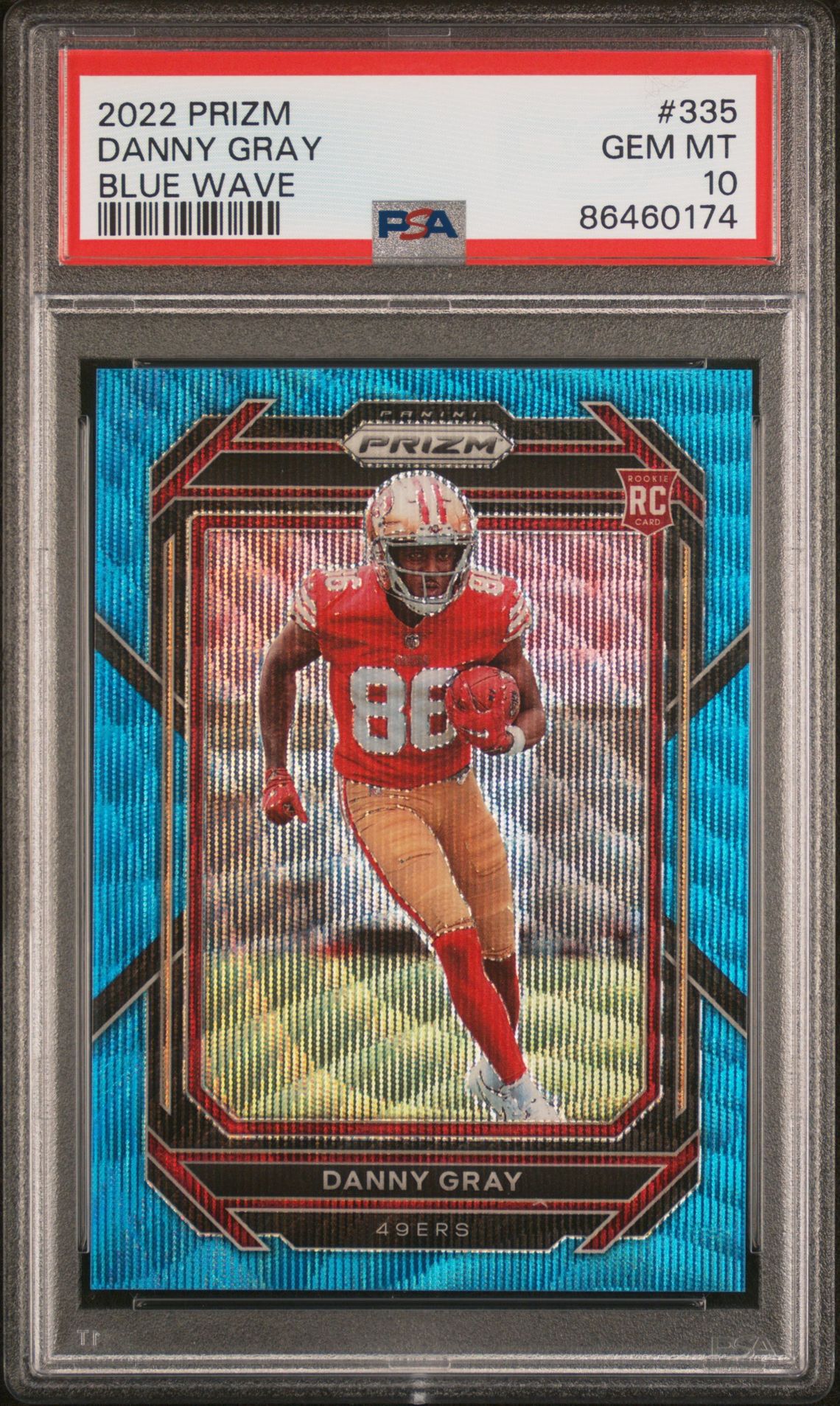 2022 Panini PANINI PRIZM AUTOGRAPH-NO HUDDLE #335 Danny Gray front