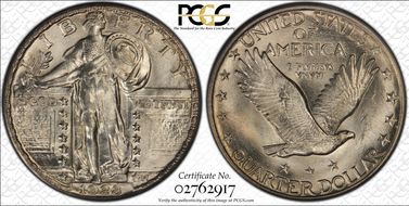 1928-D 25C MS65FH