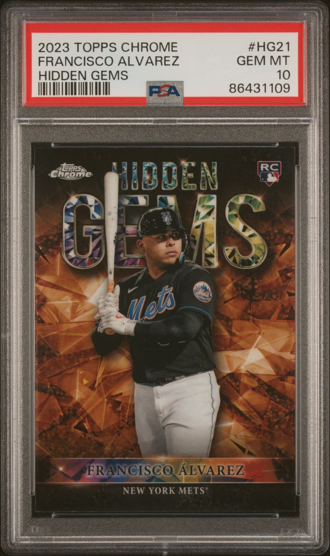 2023 Topps Topps Chrome #HG-21 Francisco Alvarez front