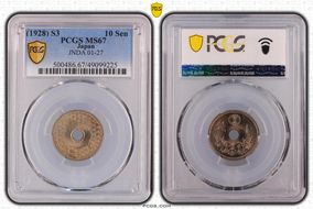 (1928) S3 10 Sen JNDA 01-27 MS67