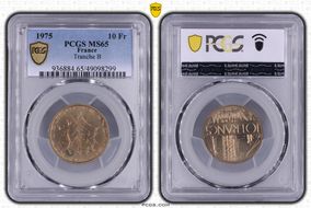 1975 10 Fr Tranche B MS65