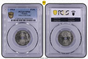 1914 P25C Maz-2156 Essai Ni SP66