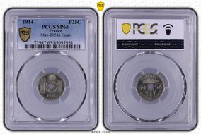 1914 P25C Maz-2154a Essai Ni SP65