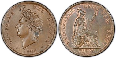 1826 1D S-3823 MS64BN