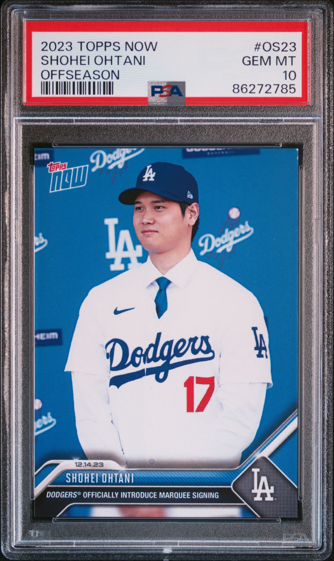 2023 Topps Topps Now #OS-23 Shohei Ohtani front