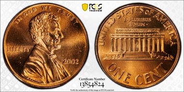 2002 1C MS69RD