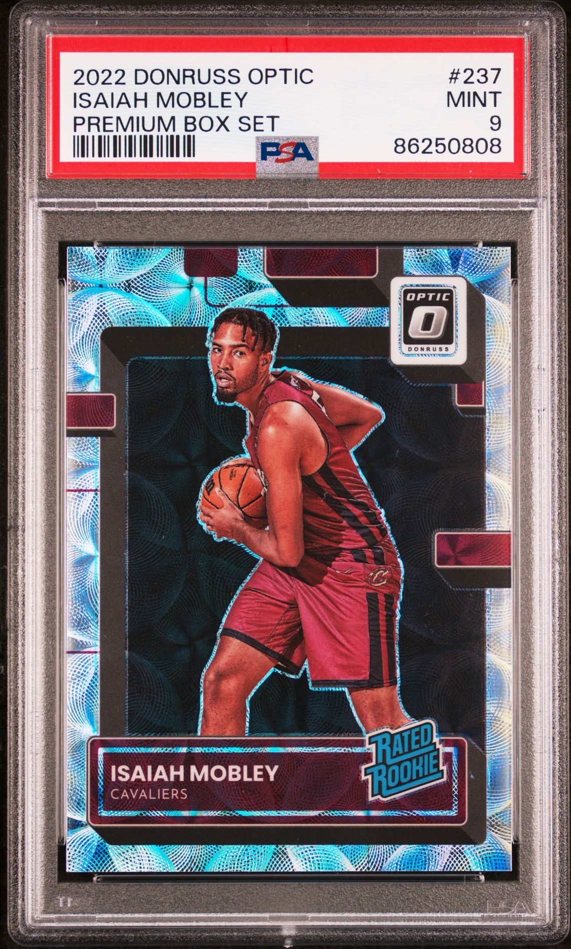 2022 Panini Donruss Optic Isaiah Mobley #237 (Premium Box Set) Mint 9 front