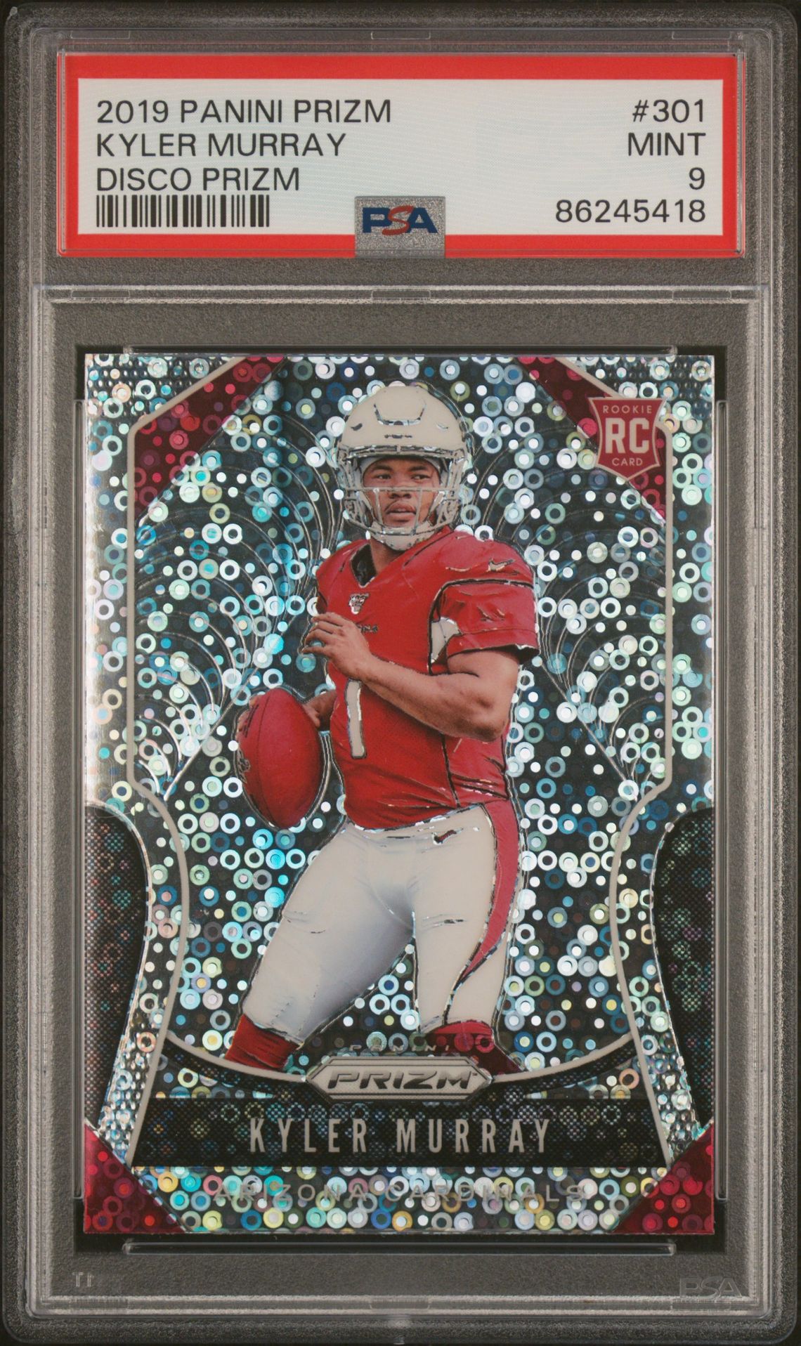 2019 Panini PANINI PRIZM LAZER PRIZM #301 Kyler Murray front