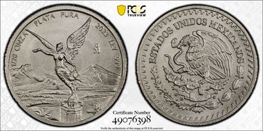 2023-Mo 1/20 oz Libertad Ag First Strike MS70