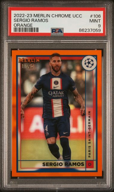 2022-23 Topps Merlin Chrome UEFA Club Competitions Orange #106