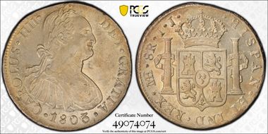 1803-L IJ 8 R Calico-922 AU58