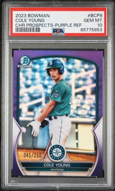 2023 Bowman Chrome - Prospects Purple Refractor #BCP-245 Boston Red Sox  /250 (RC) for sale online