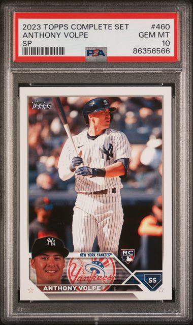 2023 Topps TOPPS BROOKLYN COLLECTION SP #6 Anthony Volpe front