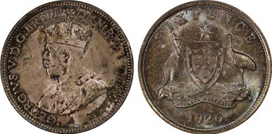 1926(m,sy) 6D 2 w/o Serif MS64