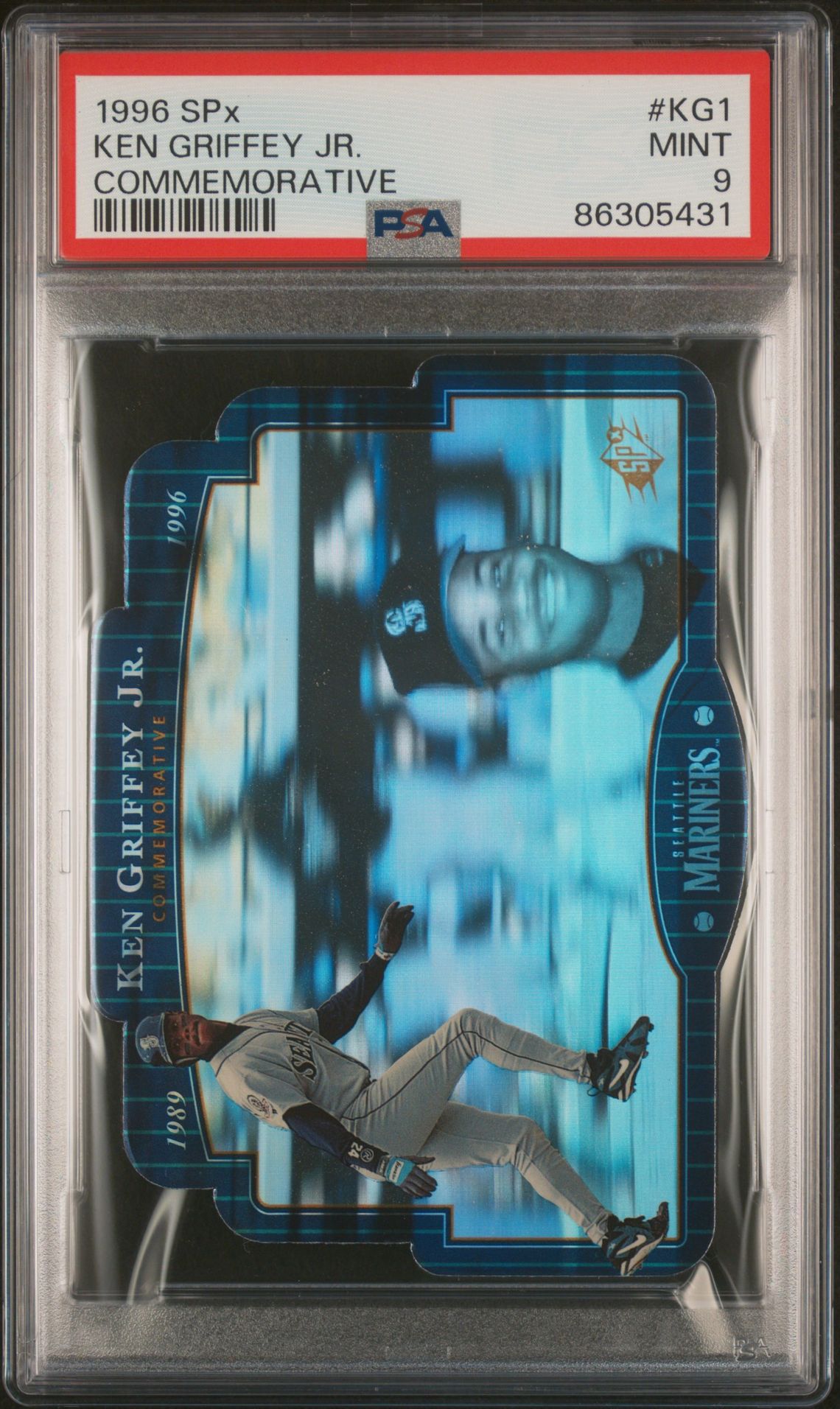 1996 SPX KEN GRIFFEY JR. COMMEMORATIVE #KG1 Ken Griffey Jr. front